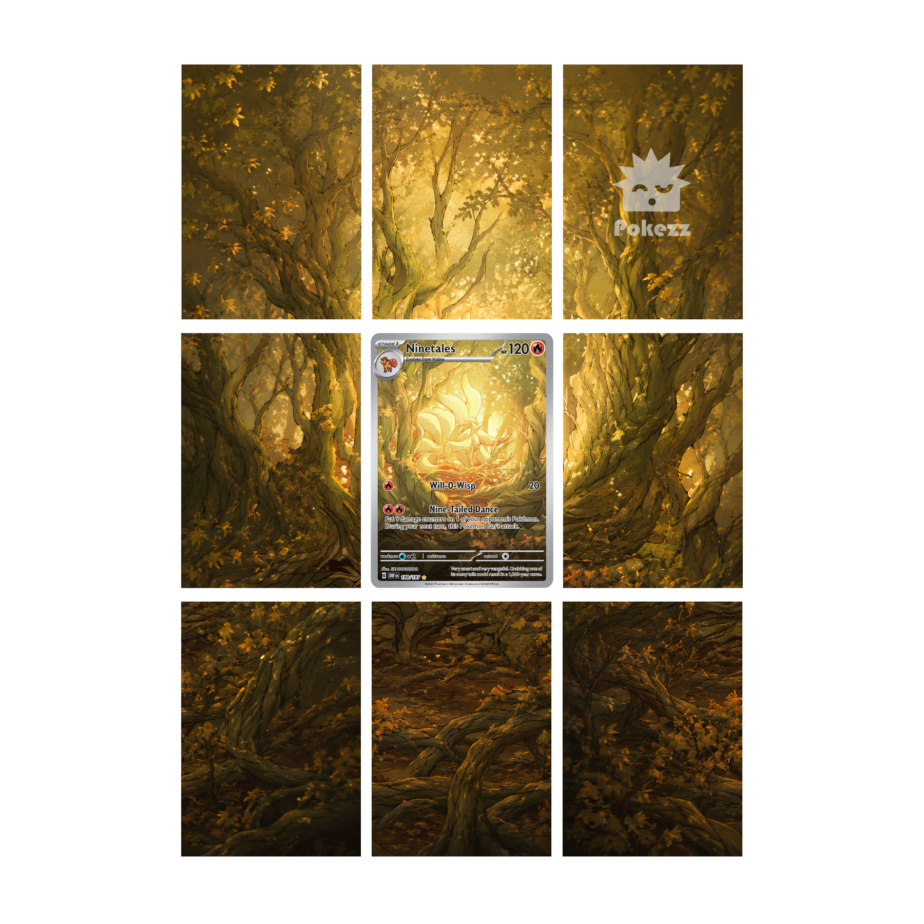 Ninetales Extended Art