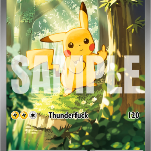 Pikachu ex - Thẻ Custom